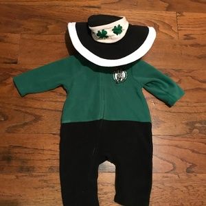 Boston Celtics Kids One Piece Jumper Size 3-6M NWT